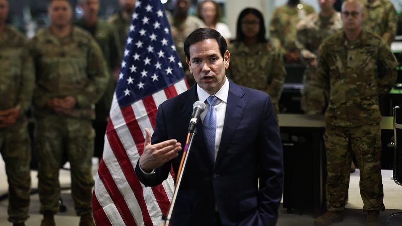U.S. Secretary of State Marco Rubio on Saturday said that the U.S., Israel and other mediators of the Gaza peace deal had shared intelligence to avoid a possible attack last weekend and would do so going forward. 
‘We put out a message through State Department, sent it to our mediators as well, about an impending attack, and it didn’t happen,’ he told reporters while flying from Israel to Qatar. ‘So that’s the goal here, is ultimately to identify a threat before it happens.’
This comes a week after the State Department said it had ‘credible reports’ that Hamas was planning an attack on Palestinian civilians in violation of the agreement.
Rubio said Saturday the U.S. has talked with countries like Qatar, Egypt and Turkey who are interested in contributing to an international stabilization force in the region. He added that Indonesia and Azerbaijan are also interested.
But, he said, ‘Many of the countries who want to be a part of it can’t do it without’ a United Nations resolution supporting the force.
Rubio also met with President Donald Trump in Qatar ahead of the president’s Asian tour.
Vice President JD Vance was also in Israel earlier this week along with special envoy Steve Witkoff and Trump adviser and son-in-law Jared Kushner in an attempt to solidify the ceasefire deal, which took effect earlier this month.
Next week, Rubio said the chairman of the Joint Chiefs of Staff, Gen. Dan Caine, is expected to travel to Israel as well.
Trump thanked Qatar for their part in helping secure the peace deal while meeting with Qatar’s Emir Sheikh Tamim bin Hamad al-Thanimet and Qatar Prime Minister and Foreign Minister Sheikh Mohammed bin Abdulrahman bin Jassim Al Thani.
‘This should be an enduring peace,’ Trump told reporters of the deal.
His visit to Qatar was part of a refueling stop before heading on to Asia.
<i>The Associated Press and Reuters contributed to this report. </i>
This post appeared first on FOX NEWS